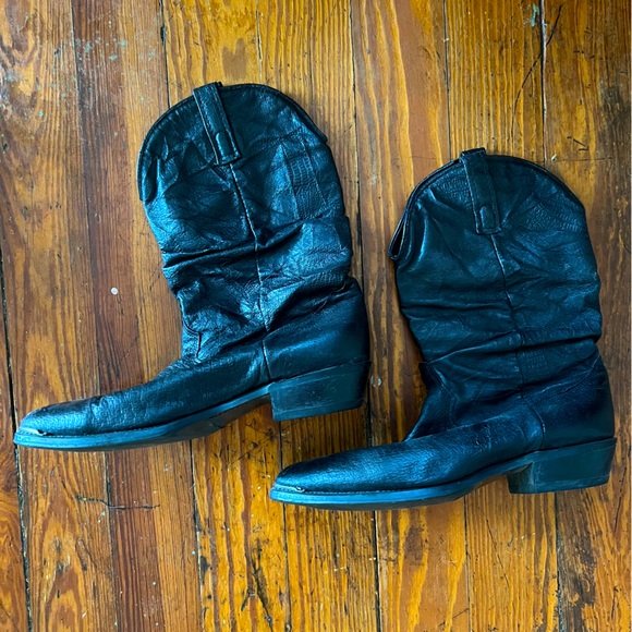 Vintage Men’s Leather Dingo Boots 👢 - Picture 2 of 6